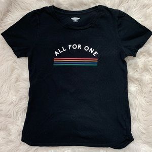 Old Navy “All For One” T-shirt